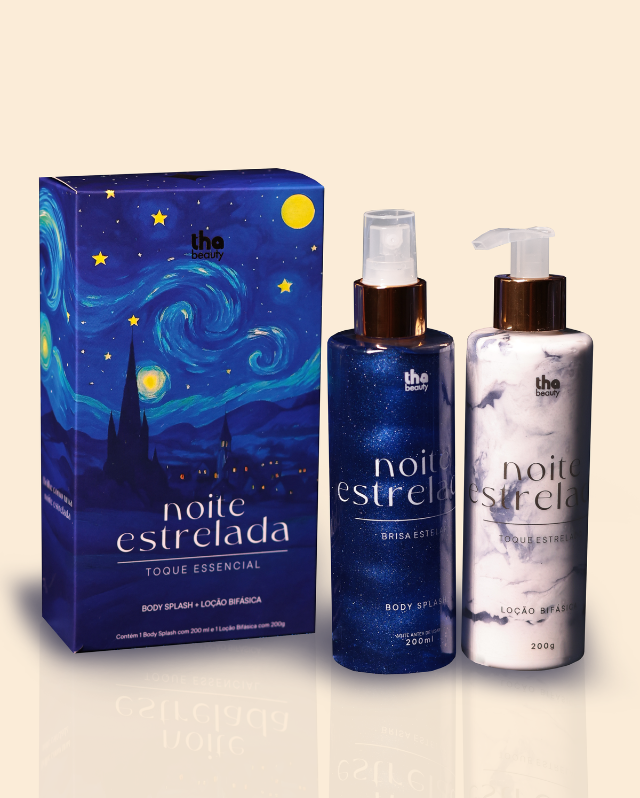 Kit Noite Estrelada: Body Splash + Loção Hidratante